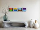 ECHOES 016 - 20x20cm | Oil And Acrylic Painting in Paintings by Lara Spadetto Art