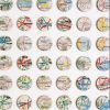 One Hundred Continuous USA Dots Collage | Paintings by Amelia Coward