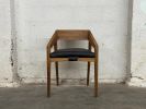 Walnut Dining Chair, Armchair, USA made | Chairs by Marco Bogazzi