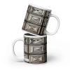 Coffee Mug - Deception - Geometric Op Art | Work by Eman's Gallery