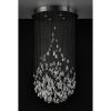 Alan Mizrahi DV3942 Droplets Sculpture | Pendants by Alan Mizrahi Lighting Design