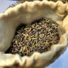 Wild Silk Lavender Sachet  - Tree Orchid | Ornament in Decorative Objects by Tanana Madagascar. Item made of cotton