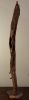 Driftwood Sculpture "Striated" with Marble Base | Sculptures by Sculptured By Nature  By John Walker. Item made of wood with marble works with minimalism style