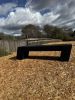 Yaki Sugi Blok Bench | Benches & Ottomans by Simon Silver Designs