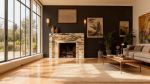 Custom Calacatta Viola Marble Fireplace Mantel | Handmade Luxury Surround | Fireplaces by Vero Marble