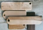 Curly Maple Serving Board | Minimal | Leather Tie | Decorative Objects by S W E V E N