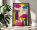 What Remains Unspoken 18x24in – Contemporary Abstract Painting | Oil And Acrylic Painting in Paintings by Abby May