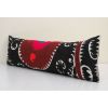 14'' x 41'' Oversize Suzani Bench Pillow Case | Sham in Linens & Bedding by Vintage Pillows Store. Item made of cotton
