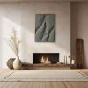 Textured Plaster Wall Sculpture - Modern 3D Art Inspired by Nature - Unique Housewarming Gift | Wall Hangings by Vaiva Art Atelier