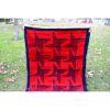 Vintage Angora Wool Red Mohair Tulu Rug - Organic Shaggy | Area Rug in Rugs by Vintage Pillows Store. Item composed of fabric