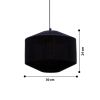 Bela Small Hanging Lamp | Pendants by Home Blitz. Item composed of metal compatible with modern style