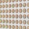 Eighty One Pink London Map Dots Collage | Paintings by Amelia Coward
