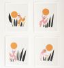 Carry the World Print Set | Prints by Leah Duncan. Item composed of paper in mid century modern or contemporary style