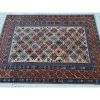 Turkish Shirvan Rug Carpet Vintage Rug from 1990s Handmade | Area Rug in Rugs by Vintage Pillows Store. Item composed of cotton & fiber