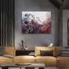 Waratah Vintage | Oil And Acrylic Painting in Paintings by Meredith H
