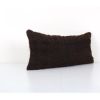 Vintage Turkish Goat Hair Siirt Shaggy Woven Kilim Pillow Co | Cushion in Pillows by Vintage Pillows Store