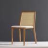 "Wing" CW5. Nt Wood, Frize Cane, Nuby Textile | Dining Chair in Chairs by SIMONINI. Item composed of wood