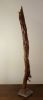 Driftwood Sculpture "Striated" with Marble Base | Sculptures by Sculptured By Nature  By John Walker. Item made of wood with marble works with minimalism style
