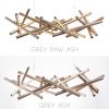 INFINITY chandelier | Chandeliers by Next Level Lighting. Item made of wood