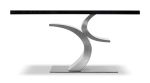Cosmopolitan Console Table | Tables by Greg Sheres. Item composed of metal