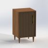 Printer Cabinet | Storage by ROMI. Item composed of oak wood in minimalism or mid century modern style