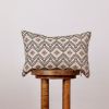 Woven Diamond Medallion Decorative Lumbar Pillow 12x18 | Pillows by Vantage Design