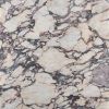 Italian Calacatta Viola Marble Sink, Designer Scalloped Bathroom Vanity | Water Fixtures by Vero Marble