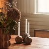 Sphere Candle Holder 10 Red | Work by District Loom