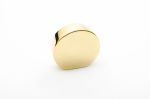 Globe 20 Polished Brass | Knob in Hardware by Windborne Studios. Item made of brass