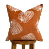 Burnt Orange Pumpkin Pillow Cover | Pillows by Busa Designs