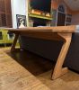 Handmade Solid Wood Desk – Modern Sofa Table, Custom Dimensions | Tables by Marco Bogazzi