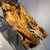 Custom Live Edge Epoxy Dining Table | Tables by Ironscustomwood