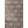 Vintage Midcentury Karapinar Floral Brown Wool Rug | Runner Rug in Rugs by Vintage Pillows Store. Item composed of fabric & fiber