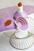 colorblock ostrich vase orchid | Vases & Vessels by Charlie Sprout. Item composed of fiber