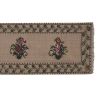 1970s Vintage Floral Handmade Narrow Kilim Runner Rug | Rugs by Vintage Pillows Store. Item made of wool & fiber