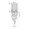 Alan Mizrahi QZ2302 Sunset | Chandeliers by Alan Mizrahi Lighting Design
