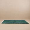 handmade berber shep wool green moroccan boujad rug | Area Rug in Rugs by Benicarpets