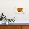 SESAME CLOUD | Tapestry in Wall Hangings by Keyaiira | leather + fiber | Artist Studio in Santa Rosa. Item made of wool & fiber