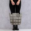 Tote Bag - Deception - Geometric Op Art | Work by Eman's Gallery