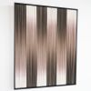 BLENDED STRIPES -  framed wall art tapestry | Wall Hangings by Rianne Aarts / Teddy and Wool Studio