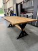 LIVE EDGE curly maple table | Dining Table in Tables by Pelican State Woodworks