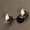 Durham | Sconces by Illuminate Vintage. Item composed of brass & glass