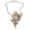 Grandma's Garden Flower Concrete Pendant Chain | Decorative Objects by Caos Motē