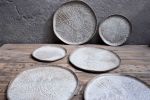Classic Leaf plates | Dinnerware by Laima Ceramics. Item made of stoneware