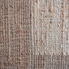 Handmade Jute Wool Flatweave, Neutral Ivory Area Carpet, Beige Textured Boho Decor | Area Rug in Rugs by Swiflo
