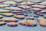 55 Drops Mural | Decorative Objects by PlusObject
