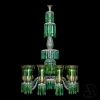 Alan Mizrahi IQ2035 Enameled | Chandeliers by Alan Mizrahi Lighting Design