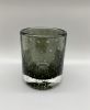 Gray Bubble Bourbon Glass | Drinkware by Tucker Glass and Design`