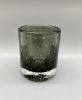 Gray Bubble Bourbon Glass | Drinkware by Tucker Glass and Design`