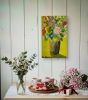 Jubilee - Original Oil Painting - Impressionist Floral Art | Oil And Acrylic Painting in Paintings by Eman's Gallery